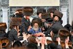 מעמד נעילת החג און הקפות שניות ביי כ"ק ראש ישיבת סאטמאר בני ברק שליט"א