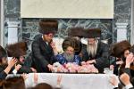 מעמד נעילת החג און הקפות שניות ביי כ"ק ראש ישיבת סאטמאר בני ברק שליט"א
