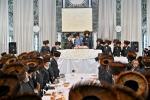 מעמד נעילת החג און הקפות שניות ביי כ"ק ראש ישיבת סאטמאר בני ברק שליט"א