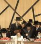 כ"ק אדמו"ר מקרעטשניף כפר עטה שליטא ביים סעודת הילולא והכנסת ספר תורה לע"נ הרה"ק מריבניץ זצ"ל