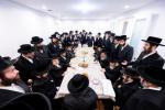 געהויבענער מעמד 'קבלת פנים' אין קרית יטב לב לכבוד דעם מרא דאתרא הגה"צ רבי אהרן טייטלבוים שליט"א לרגל זיין זיך אריין ציען אין שטאט