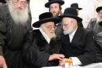 היסטארישער מעמד חנוכת הבית אין ירושלים עיה"ק   פאר'ן "מרכז רופא חולים בארה"ק - בנין משפחת ווייס"