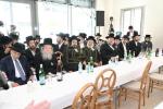 היסטארישער מעמד חנוכת הבית אין ירושלים עיה"ק   פאר'ן "מרכז רופא חולים בארה"ק - בנין משפחת ווייס"