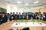 היסטארישער מעמד חנוכת הבית אין ירושלים עיה"ק   פאר'ן "מרכז רופא חולים בארה"ק - בנין משפחת ווייס"
