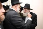 היסטארישער מעמד חנוכת הבית אין ירושלים עיה"ק   פאר'ן "מרכז רופא חולים בארה"ק - בנין משפחת ווייס"
