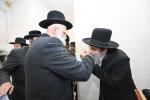 היסטארישער מעמד חנוכת הבית אין ירושלים עיה"ק   פאר'ן "מרכז רופא חולים בארה"ק - בנין משפחת ווייס"