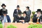 היסטארישער מעמד חנוכת הבית אין ירושלים עיה"ק   פאר'ן "מרכז רופא חולים בארה"ק - בנין משפחת ווייס"