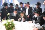 היסטארישער מעמד חנוכת הבית אין ירושלים עיה"ק   פאר'ן "מרכז רופא חולים בארה"ק - בנין משפחת ווייס"