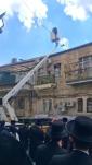 Main image for ווידעא: פאליציי נוצט א קרעין אראפצונעמען א פאלעסטינער פאן אין מאה שערים