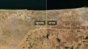 Main image for חרוב ונחרב: סאטעליט בילדער צייגן די שרעקליכע חורבנות אין עזה אין די לעצטע דריי יאר
