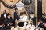 רייכע סעודת הושענא רבא במעונו פון הגאון ר' משה שטערנבוך שליט"א פאר תומכי כוללי תשובות והנהגות בראשותו