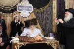 רייכע סעודת הושענא רבא במעונו פון הגאון ר' משה שטערנבוך שליט"א פאר תומכי כוללי תשובות והנהגות בראשותו