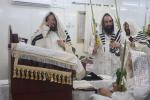 הושענה רבה ביי כ"ק אדמו"ר מקאליש שליט"א לרפו"ש