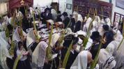 יו"ט סוכות געפראוועט דורך המשפיע הגה"צ רבי יצחק משה ערלאנגער שליט"א צוזאמען מיט זיין קהילה אין שטאט אשדוד יצ"ו