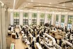 שמחת בית השואבה און דערהויבענע נענועים אין ביהמ"ד הגדול והחדש אין קרית יטב לב בראשות הגה"צ אבד"ק שליט"א