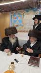 הגה"צ אב"ד בערזשאַן שליט"א באַזוכט כ"ק אדמו"ר מליסקא שליט"א