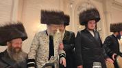 שמחת החתונה פאר אן אייניקל ביי כ"ק אדמו"ר ניקלשבורג בארא פארק שליט"א און כ"ק אדמו"ר מסטרעטין שליט"א