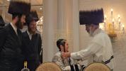 שמחת החתונה פאר אן אייניקל ביי כ"ק אדמו"ר ניקלשבורג בארא פארק שליט"א און כ"ק אדמו"ר מסטרעטין שליט"א