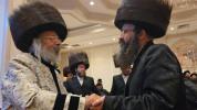 שמחת החתונה פאר אן אייניקל ביי כ"ק אדמו"ר ניקלשבורג בארא פארק שליט"א און כ"ק אדמו"ר מסטרעטין שליט"א