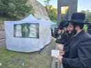 טויזנטער אידן קומען זיך צונויף אין פרעסבורג צום 187'סטן יארצייט פונעם חתם סופר זי"ע, באגלייט מיט א היסטארישע הכנסת ספר תורה