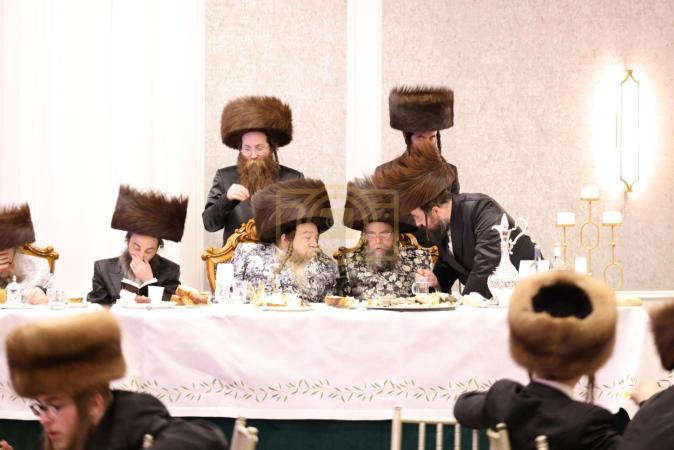 פדיון הבן לנכד הרב רבי מאיר ארי' לייב ראזענבוים של