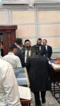 הגאון רבי אברהם סאלים באזוכט א ישיבה אין ירושלים נאכדעם וואס א בחור איז פאראורטיילט געווארן צו א מיליטערישע טורמע