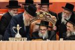 גרויסארטיגע מעמד סיום מסכת קדושין בחצר הקודש פאפא 