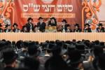 גרויסארטיגע מעמד סיום מסכת קדושין בחצר הקודש פאפא 