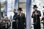 גרויסארטיגע מעמד סיום מסכת קדושין בחצר הקודש פאפא 