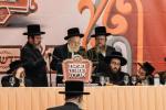 גרויסארטיגע מעמד סיום מסכת קדושין בחצר הקודש פאפא 
