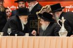 גרויסארטיגע מעמד סיום מסכת קדושין בחצר הקודש פאפא 