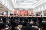 גרויסארטיגע מעמד סיום מסכת קדושין בחצר הקודש פאפא 