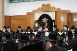סעודת דהילולא פונעם טשעבינר רב זצוק"ל בהיכל ישיבת טשעבין בירושלים