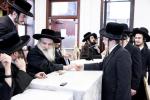 כ"ק אדמו"ר מ'קראלי שליט"א ביים דרשת פתיחת הזמן פאר די תלמידי הישיבות