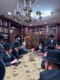 Main image for סטעיט סענטאר בילל וועבער אויף א באזוך כ"ק גאב"ד סאטמאר מאנסי שליט"א אין באפורברייטונג צו די וואלן 