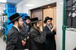 קביעות מזוזה אין די נייע סאטמארע חתונה זאל  עטרת רישא אין מאנטריאל
