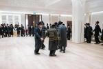 קביעות מזוזה אין די נייע סאטמארע חתונה זאל  עטרת רישא אין מאנטריאל