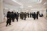קביעות מזוזה אין די נייע סאטמארע חתונה זאל  עטרת רישא אין מאנטריאל