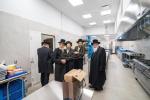 קביעות מזוזה אין די נייע סאטמארע חתונה זאל  עטרת רישא אין מאנטריאל