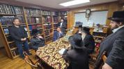קאנגרעסמאן מייק לאולער אפגעשטאט באזוך ביי גדולי הרבנים שליט"א אין באפורברייטונג צו די וואלן 