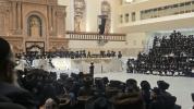 ייסורים של אהבה מגיעים לאדם צדיק שאין לו חטא - כ"ק אדמו"ר מוויזניץ לרפו"ש נעכטן ביי אן חתונה פון אן אייניקל 