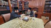 אסעמבלימאן הרב אהרן בציון ווידער אויף א באזוך ביי גדולי ישראל אין מאנסי אין באפורברייטונג צו די וואלן 