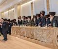 ערשטע בילדער: שמחת החתונה פון נכד כ"ק אדמו"ר מפאלטיטשאן און כ"ק ראב"ד סקווירא שליט"א פארגעקומען נעכטן אין מאנטריאל 