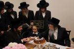 פייערליכע "מעמד חתימת שטרות" אויף זכות אדיר "חדר לימוד" בבנין הת"ת האדיר והחדש "בנין ווערצבערגער" במוסדות סאטמאר-מאנסי אָפּגעקויפט דורך הרבני הנגיד הרה"ח ר' יוסף מאיר גינזבערג הי"ו