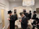 כ"ק אדמו"ר מפאלטיטשאן שליט"א באזוכט ביי זיין מחותן כ"ק ראב"ד סקווירא שליט"א אין מאנטריאל 