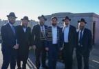 קאנגרעסמאן מייק לאולער באזוכט ביים אוהל פונעם ליובאוויטשער רבי'ן זי"ע בעפאר די מידטורם וואלן