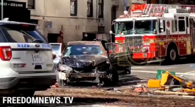 שיכור'ע דרייווער ארעסטירט געווארן נאכן זיין פארמישט אין דריי עקסידענטן איינס נאכן צווייטען 