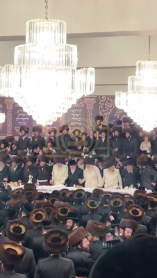 ערשטע בילדער משמחת החתונה בבית טאהש- תולדות אהרן 