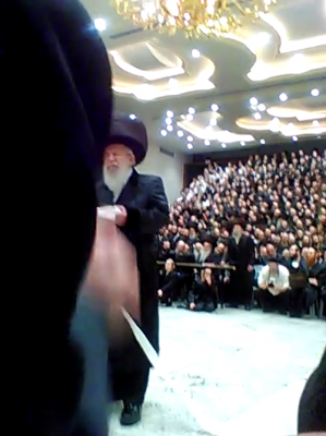 שמחת החתונה פון נכדת כ"ק אדמו"ר מסלונים שליט"א 