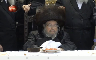 שמחת פדיון הבן פון אור אייניקל פון כ"ק אדמו"ר מבעלזא שליט"א 